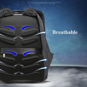 Bopai 851-010128 Business Anti-theft Water-resistant Large Capacity Double Shoulder Bag,with USB Charging Port, Size: 34x19x43cm (Black)