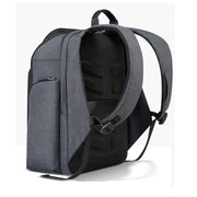 Bopai 851-010128 Business Anti-theft Water-resistant Large Capacity Double Shoulder Bag,with USB Charging Port, Size: 34x19x43cm (Black)