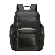 Bopai 851-014211 Business Anti-theft Water-resistant Three-layer Large Capacity Double Shoulder Bag,with USB Charging Port, Size: 35.5x24x45cm (Black)
