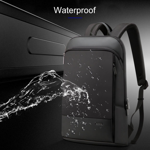 Bopai 851-023331 Ultrathin Anti-theft Water-resistant Backpack Laptop Tablet Bag for 14 inch and Below(Black)
