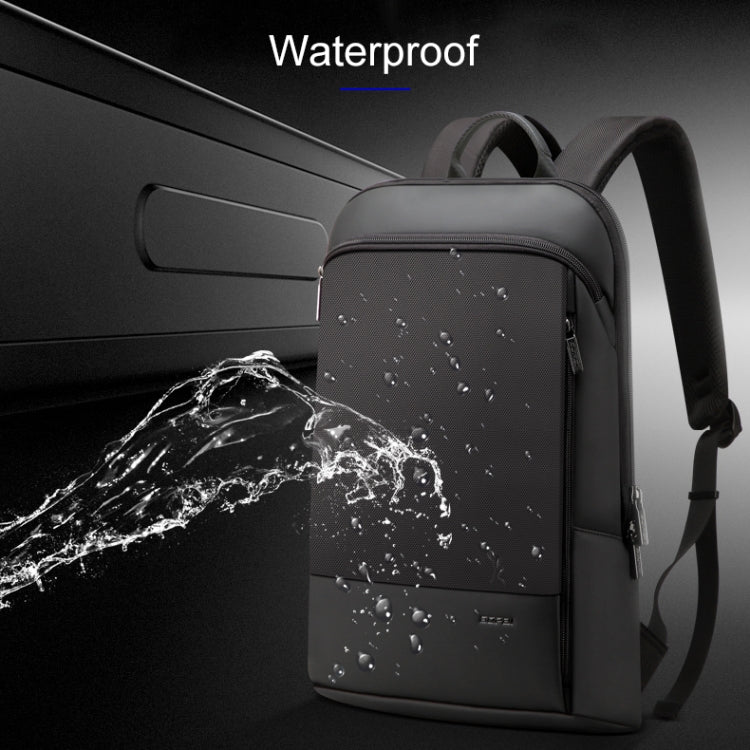 Bopai 851-023331 Ultrathin Anti-theft Water-resistant Backpack Laptop Tablet Bag for 14 inch and Below(Black)