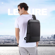 Bopai 851-023331 Ultrathin Anti-theft Water-resistant Backpack Laptop Tablet Bag for 14 inch and Below(Black)