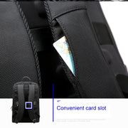 Bopai 851-023331 Ultrathin Anti-theft Water-resistant Backpack Laptop Tablet Bag for 14 inch and Below(Black)