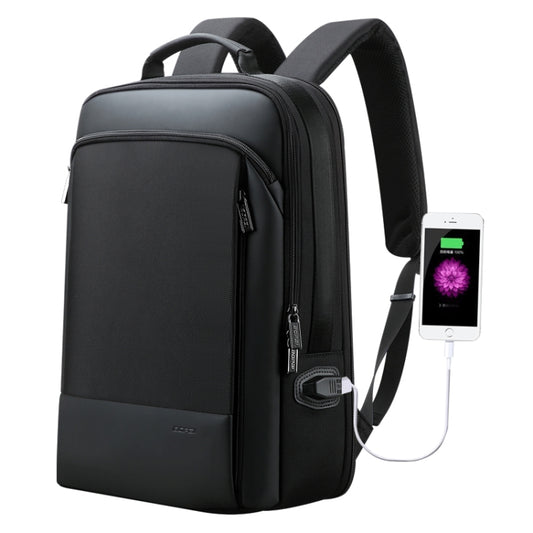 Bopai 61-07311 Large Capacity Anti-theft Waterproof Backpack Laptop Tablet Bag for 15.6 inch and Below, External  USB Charging Port(Black) - free shipping - PMC Jewellery - Order now!