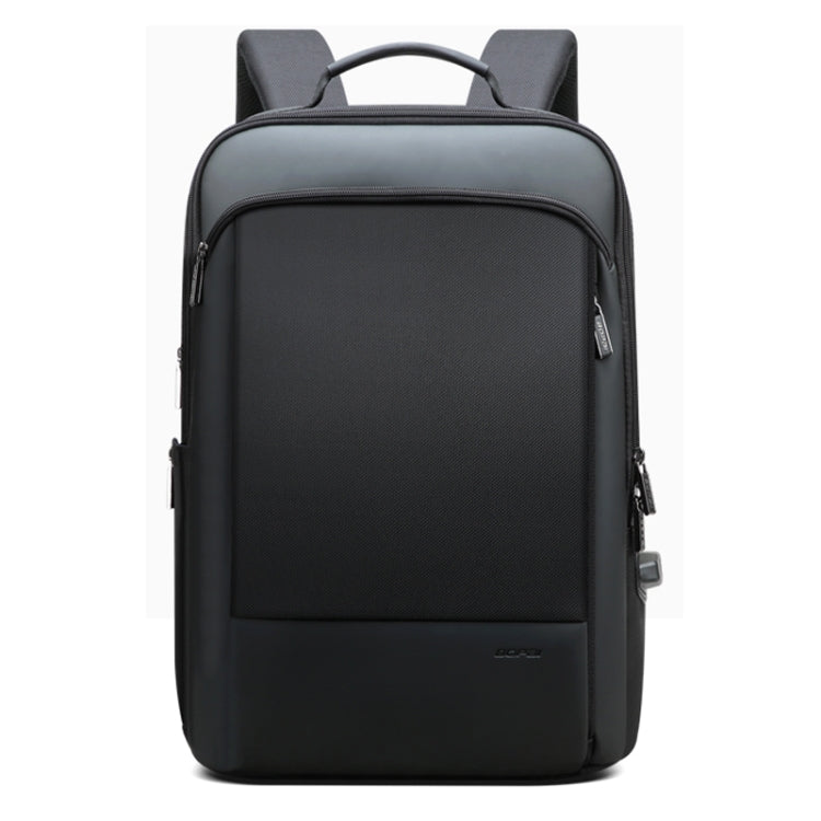 Bopai 61-07311 Large Capacity Anti-theft Water-resistant Backpack Laptop Tablet Bag for 15.6 inch and Below, External  USB Charging Port(Black)