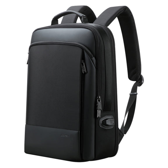 Bopai 61-07311 Large Capacity Anti-theft Water-resistant Backpack Laptop Tablet Bag for 15.6 inch and Below, External  USB Charging Port(Black)