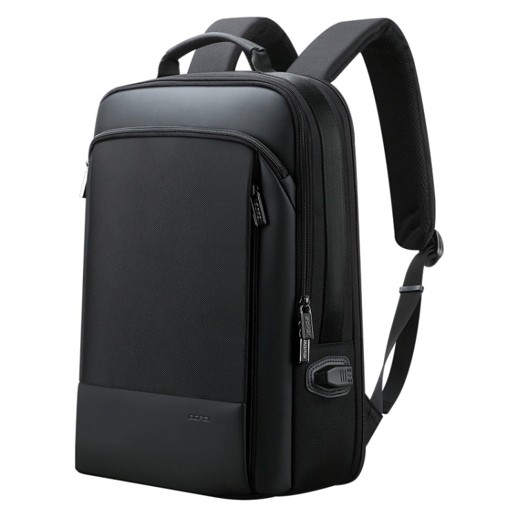 Bopai 61-07311 Large Capacity Anti-theft Water-resistant Backpack Laptop Tablet Bag for 15.6 inch and Below, External  USB Charging Port(Black)