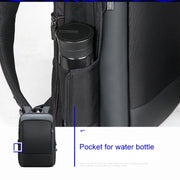 Bopai 61-07311 Large Capacity Anti-theft Water-resistant Backpack Laptop Tablet Bag for 15.6 inch and Below, External  USB Charging Port(Black)