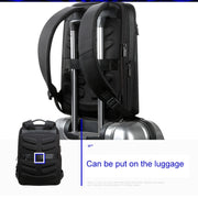 Bopai 61-07311 Large Capacity Anti-theft Water-resistant Backpack Laptop Tablet Bag for 15.6 inch and Below, External  USB Charging Port(Black)