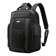 Bopai 851-008821 Outdoor Breathable Water-resistant Anti-theft Large Capacity Double Shoulder Bag,with USB Charging Port, Size: 36x17x41.5cm (Black)