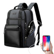 Bopai 851-014318 Fashion Outdoor Breathable Waterproof Anti-theft Three-layer Large Capacity Double Shoulder Bag,with USB Charging Port, Size: 31x17x44cm(Grey) - free shipping - PMC TechLife - Order now!