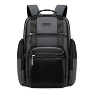 Bopai 851-014318 Fashion Outdoor Breathable Water-resistant Anti-theft Three-layer Large Capacity Double Shoulder Bag,with USB Charging Port, Size: 31x17x44cm(Grey)