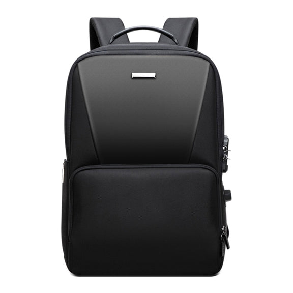Bopai 61-02511 Business Travel Breathable Water-resistant Anti-theft Man Backpack, Size: 30x15x44cm(Black)