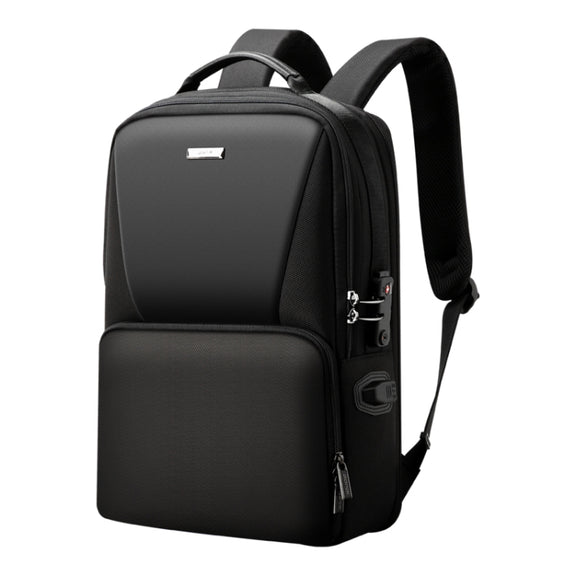 Bopai 61-02511 Business Travel Breathable Water-resistant Anti-theft Man Backpack, Size: 30x15x44cm(Black)