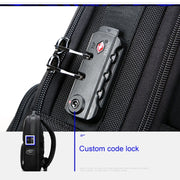 Bopai 61-02511 Business Travel Breathable Water-resistant Anti-theft Man Backpack, Size: 30x15x44cm(Black)