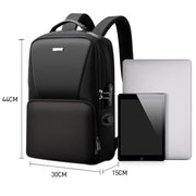 Bopai 61-02511 Business Travel Breathable Water-resistant Anti-theft Man Backpack, Size: 30x15x44cm(Black)