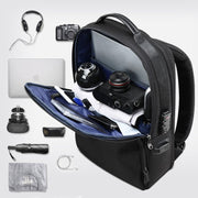 Bopai 61-02511 Business Travel Breathable Water-resistant Anti-theft Man Backpack, Size: 30x15x44cm(Black)
