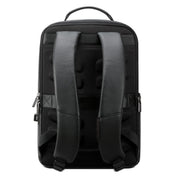Bopai 851-036611 Large Capacity Top-grain leather Business Breathable Man Backpack, Size: 30x12x43cm(Black)