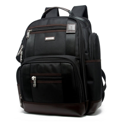 Bopai 11-85301 15.6 inch Large Capacity Multi-layer Zipper Bag Design Breathable Laptop Backpack, Size: 35 x 20 x 43cm(Black) - free shipping - PMC Jewellery - Order now!