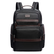 Bopai 751-007301 Business Anti-theft Water-resistant Large Capacity Double Shoulder Bag,with USB Charging Port, Size: 28x19x42cm(Black)