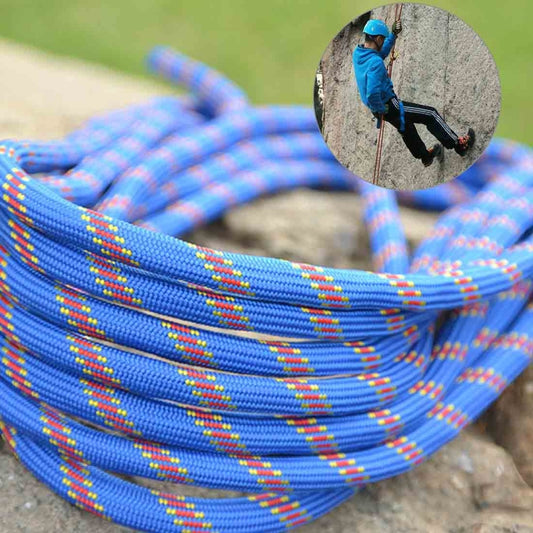 XINDA XD-S9804 Climbing Auxiliary Rope Static Rope Safety Rescue Rope, Length: 20m Diameter: 10mm(Blue) - free shipping - PMC Jewellery - Order now!