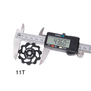 ZTTO 11T 4/5/6 MM Bicycle Derailleur Ceramic Bearing Bicycle Accessories (Black)
