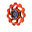 ZTTO 11T 4/5/6 MM Bicycle Derailleur Ceramic Bearing Bicycle Accessories (Red) - Guide wheels by ZTTO | Online Shopping South Africa | PMc TechLife | Buy Now Pay Later Mobicred