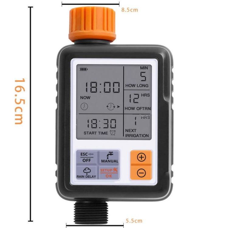 Universal LCD Screen Sprinkler Controller Outdoor Garden Solenoid Valve Timer Automatic Watering Device Irrigation Tool - Watering & Irrigation by PMc TechLife | Online Shopping South Africa | PMc TechLife | Buy Now Pay Later Mobicred