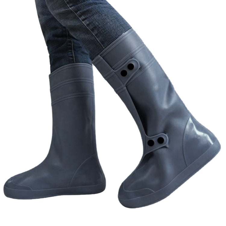 High Tube Rainproof Snowproof Adult Shoe Cover Size: XXXXL(Dark Gray) - Rainshoes & Shoe Covers by PMC TechLife | Online Shopping South Africa | PMC TechLife