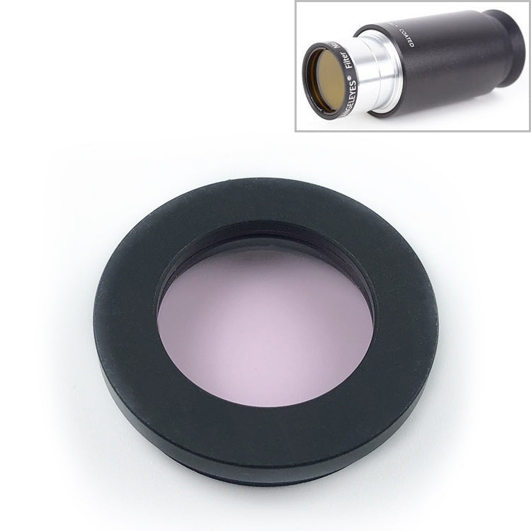 Datyson 5P9956 Astronomical Telescope Accessories 1.25 inch Planet Moon Nebula Filter Neutral Edition(Pink) - Accessories by PMC TechLife | Online Shopping South Africa | PMC TechLife
