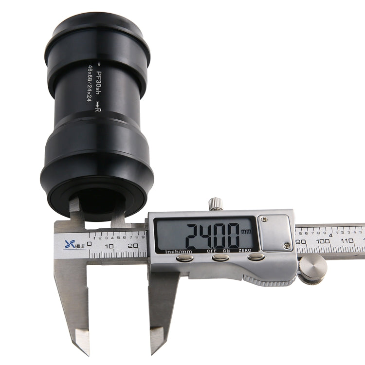 PF30 Press Fit Style Bottom Bracket Fits 68-73mm for SHIMANO, Prowheel, SRAM GXP Mountain Bike (Black) - Bottom Brackets by PMc TechLife | Online Shopping South Africa | PMc TechLife | Buy Now Pay Later Mobicred