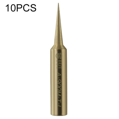 10 PCS BEST Pure Copper Low Temperature Soldering Iron Tip Special for Welding Fly Jump Wire A-900M-T-I - free shipping - PMC Jewellery - Order now!