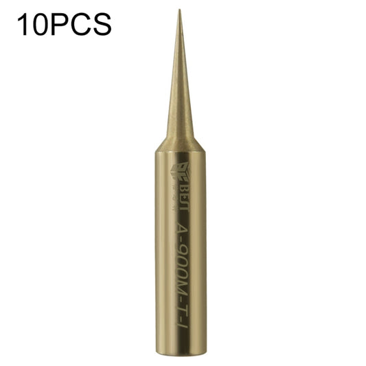10 PCS BEST Pure Copper Low Temperature Soldering Iron Tip Special for Welding Fly Jump Wire A-900M-T-I - free shipping - PMC Jewellery - Order now!