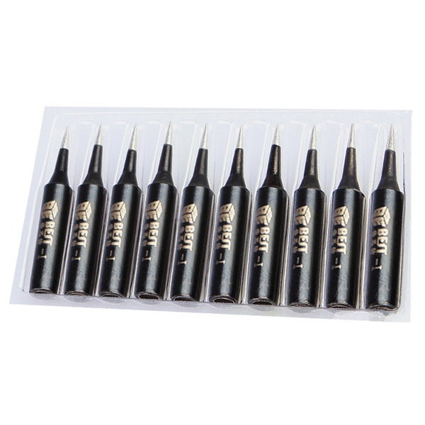10 PCS BEST Lead Free Series Soldering Tip Welding Contact Head A-900M-T-I - free shipping - PMC Jewellery - Order now!