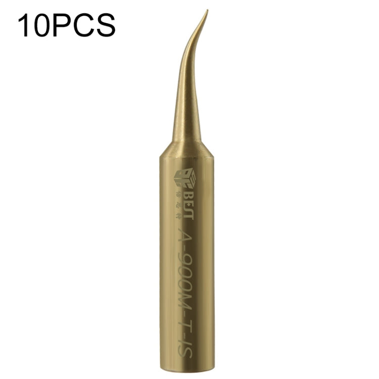10 PCS BEST Pure Copper Low Temperature Soldering Iron Tip Special for Welding Fly Jump Wire A-900M-T-IS - free shipping - PMC Jewellery - Order now!