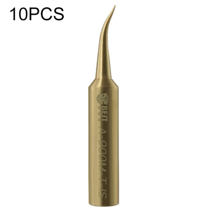 10 PCS BEST Pure Copper Low Temperature Soldering Iron Tip Special for Welding Fly Jump Wire A-900M-T-IS - free shipping - PMC Jewellery - Order now!