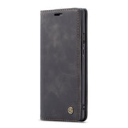 CaseMe-013 Multifunctional Retro Frosted Horizontal Flip Leather Case for OnePlus 7 Pro, with Card Slot & Holder & Zipper Wallet & Photo Frame(Black)