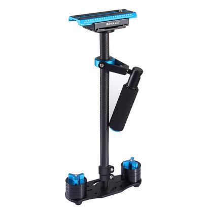 PULUZ 38.5-61cm Carbon Fibre Handheld Stabilizer for DSLR & DV Digital Video & Cameras, Load Range: 0.5-3kg(Blue) - free shipping - PMC Jewellery - Order now!
