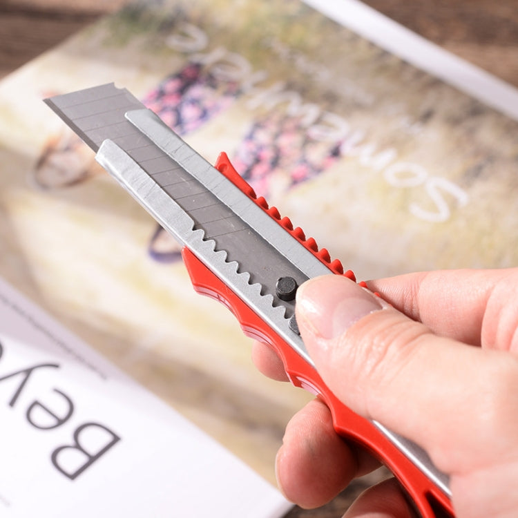 Large Size Utility Knife Paper Cutter with Stainless Steel Blade, Random Color Delivery - Tools by PMc TechLife | Online Shopping South Africa | PMc TechLife | Buy Now Pay Later Mobicred