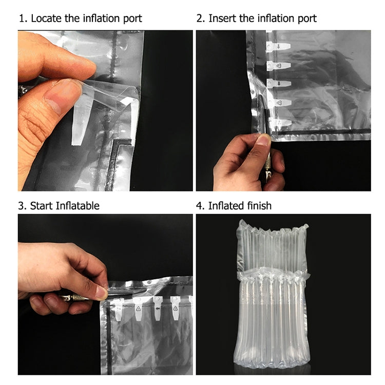 100 PCS Air Column Cushion Bag Packing for Mobile Phones & Spare Parts & Gift Box Package, Size: 11 x 20cm, Custom Printing and Size are welcome - Air Column Bags by PMC TechLife | Online Shopping South Africa | PMC TechLife | Buy Now Pay Later Mobicred