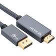 DisplayPort Male to HDMI Male 8K 30Hz HD Braided Adapter Cable, Cable Length: 3m -  by PMC TechLife | Online Shopping South Africa | PMC TechLife | Buy Now Pay Later Mobicred