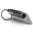 AD-065 6 in 1 USB-C / Type-C to 4K HDMI + SD / TF Card Slot + Type-C + 2 USB 3.0 Back Clip Style Multifunctional Docking Station HUB - free shipping - PMC TechLife - Order now!