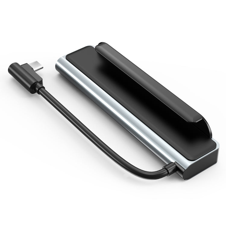 AD-065 6 in 1 USB-C / Type-C to 4K HDMI + SD / TF Card Slot + Type-C + 2 USB 3.0 Back Clip Style Multifunctional Docking Station HUB - free shipping - PMC Jewellery - Order now!