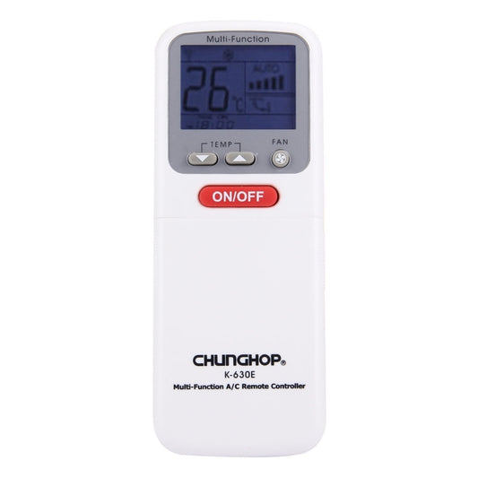 CHUNGHOP K-630E Universal LCD Air-Conditioner Remote Controller - Air-Conditioner by CHUNGHOP | Online Shopping South Africa | PMC Jewellery | Buy Now Pay Later Mobicred