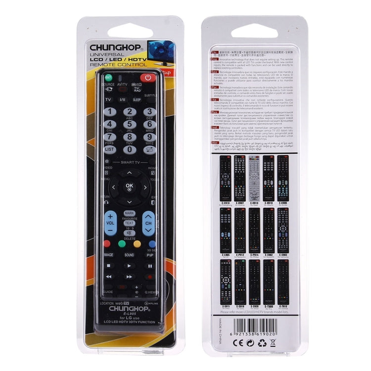 CHUNGHOP E-L905 Universal Remote Controller for LG LED LCD HDTV 3DTV - TV by CHUNGHOP | Online Shopping South Africa | PMC Jewellery | Buy Now Pay Later Mobicred