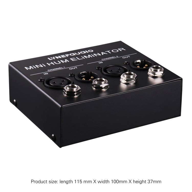 LINEPAUDIO B890 Current Buzzing Noise Canceller (Black) -  by PMC TechLife | Online Shopping South Africa | PMC TechLife | Buy Now Pay Later Mobicred