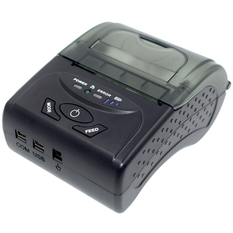 POS-5807 58mm Portable USB Port Thermal Bluetooth Ticket Printer, Max Supported Thermal Paper Size: 57x50mm - free shipping - PMC TechLife - Order now!