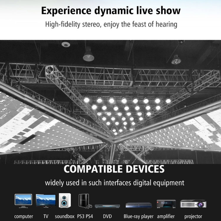 25m OD6.0mm Nickel Plated Metal Head Toslink Male to Male Digital Optical Audio Cable - Audio Optical Cables by PMC Jewellery | Online Shopping South Africa | PMC Jewellery | Buy Now Pay Later Mobicred