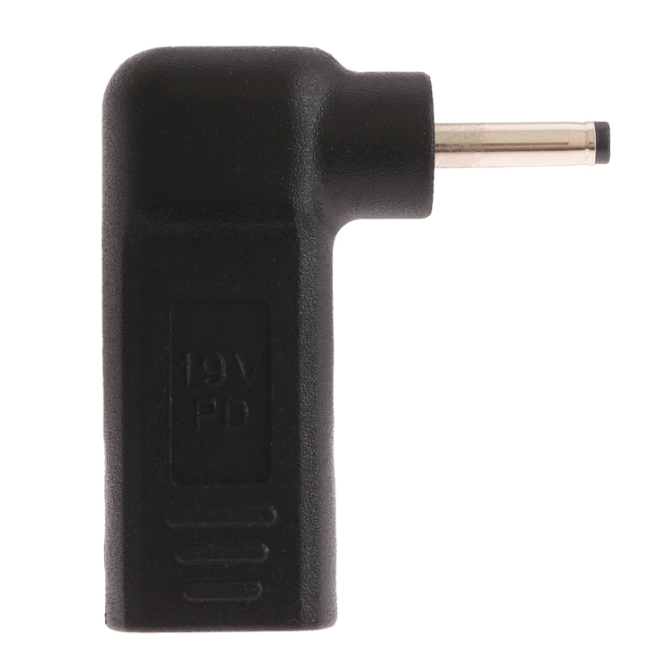USB-C / Type-C Female to 3.0 x 1.1mm Male Plug Elbow Adapter Connector - Universal Power Adapter by PMC TechLife | Online Shopping South Africa | PMC TechLife