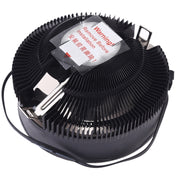 3 Pin Computer Components Chassis Fan Host Silent Cooling Fan with RGB Color Light for Intel: 1775 1366 1150 1151 1155 1156 (AMD: 754 939 AM2 AM2+ AM3 AM3+)